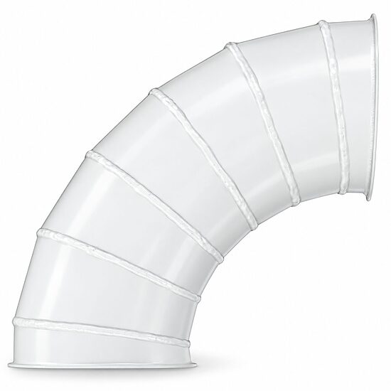 BICBSBS Metināts segmenta līkums 90 (2 mm)