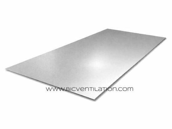 Cinkots tērauds (ZN) - Gludā loksne 1250x2500mm