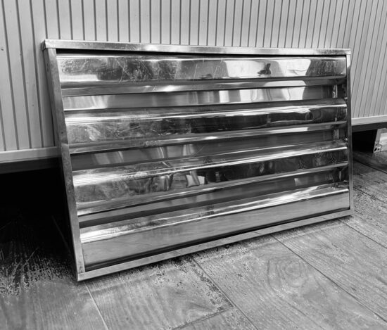 Nerūsējošā tērauda filtrs tvaika nosūcei – 500x300x30 mm