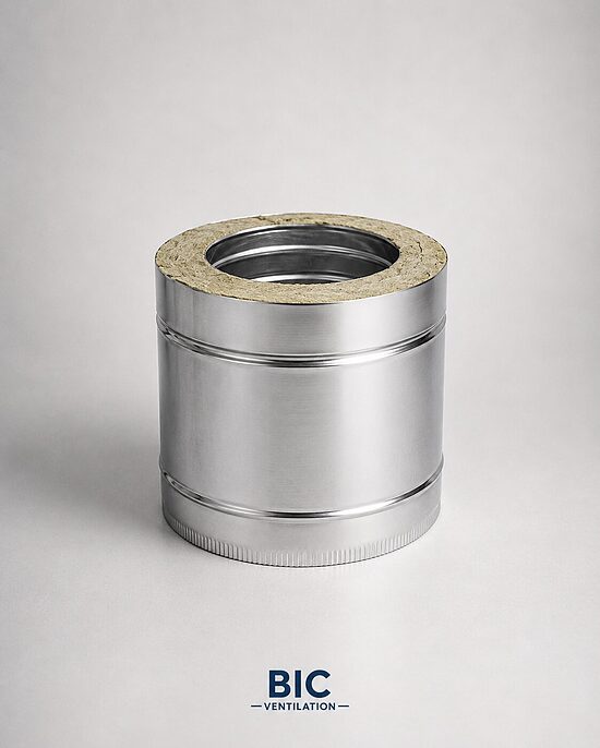 Insulated Chimney Pipe, L250 mm