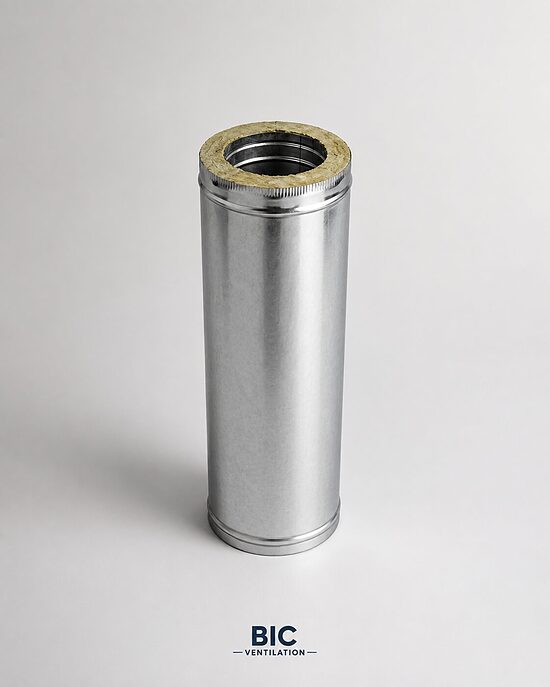 Insulated flue pipe 1000mm