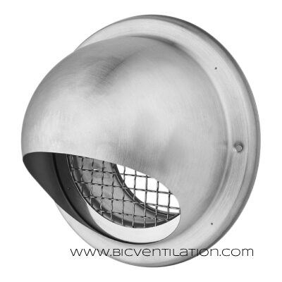 Round Air Intake / Exhaust Grille VLB – Stainless Steel