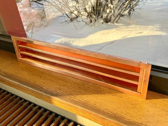 Kapara ventilācijas restes pēc pasūtījuma