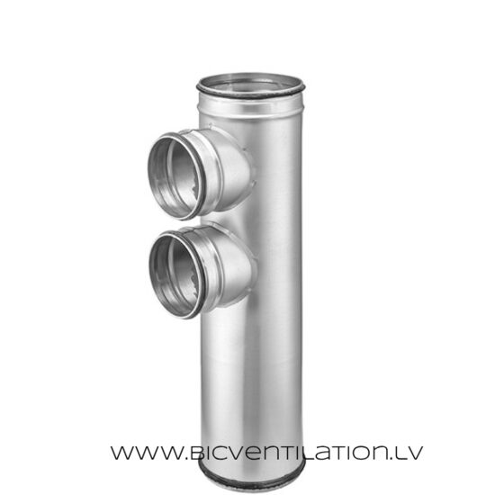 Extended Divider with Two 90° Branches and Seals