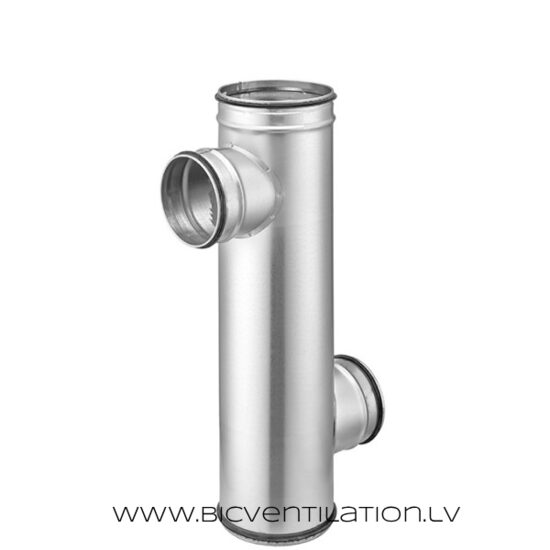 Extended Divider with Two 90° Branches on Opposite Sides and Seals