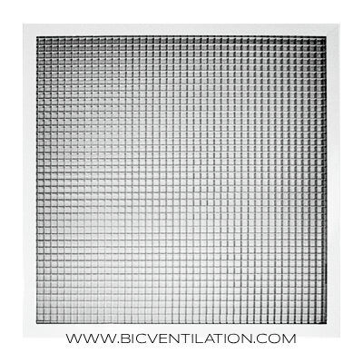 EG-C 595 × 595 mm Aluminium Egg Crate Ventilation Grille 