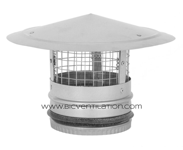 Round ventilation hood