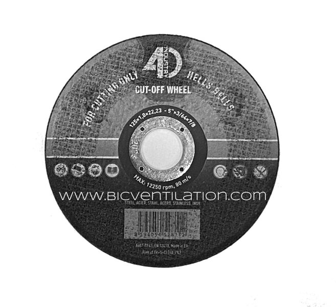 Griešanas disks metālam 125x1,0x22mm