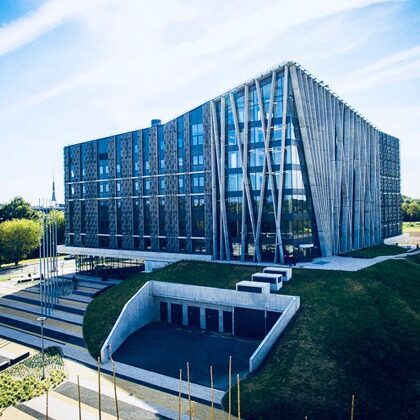 Latvijas Universitātes Dabaszinātņu akadēmiskā centra ēka Jelgavas ielā 1, Rīgā, 2018