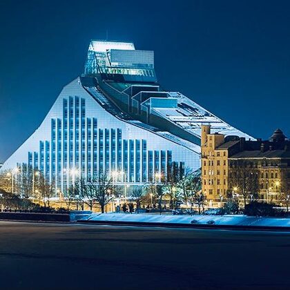 Latvijas Nacionālā bibliotēka, Mūkusalas iela 3, Rīga, LV-1423,2019