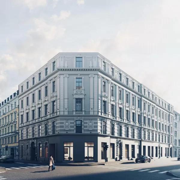 Place Four (daudzdzīvokļu ēka), Marijas iela 4, Rīga, 2023