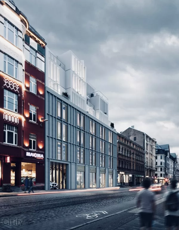 A klases biroja komplekss, Kr. Barona iela 30a, 2023