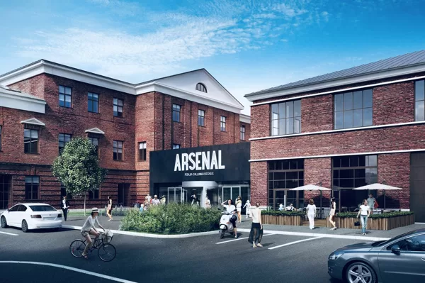 Arsenal center, Erika tn. 4, Tööstuse 71, Tallin,2019